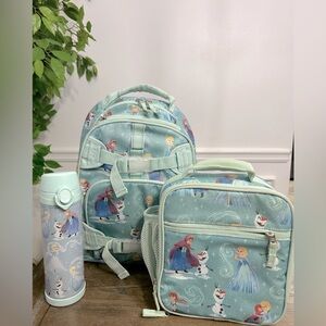 Disney Frozen Mackenzie Small RPET Backpack, Lunch Box and 17oz Water Bottle